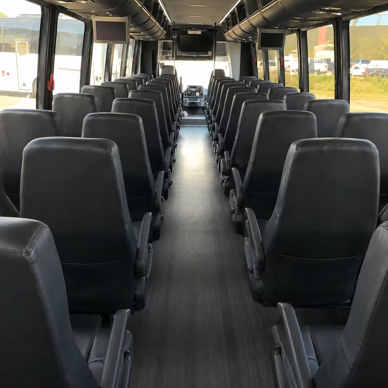 35 passenger minibus interior