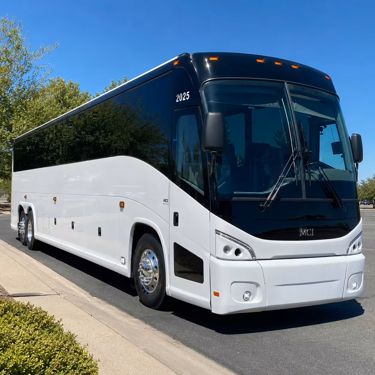 56 passenger charter bus