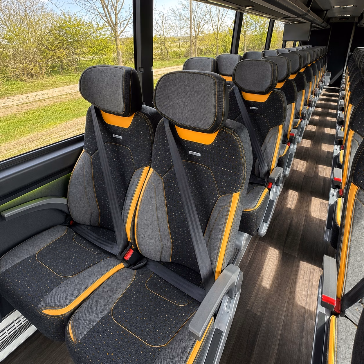 south jordan charter bus interior gallery