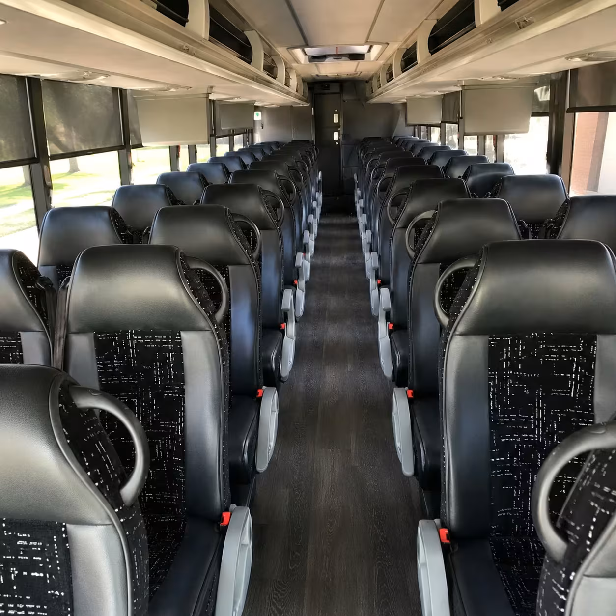 south jordan charter bus rental inside