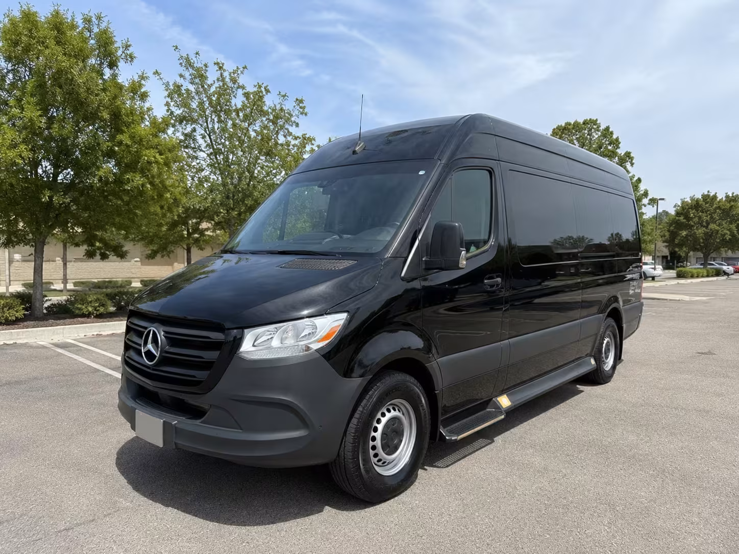 sprinter van with driver