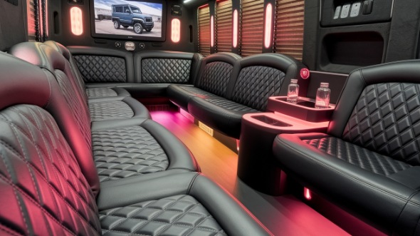 party bus rental interior south jordan