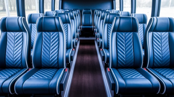 south jordan 18 passenger minibus inside