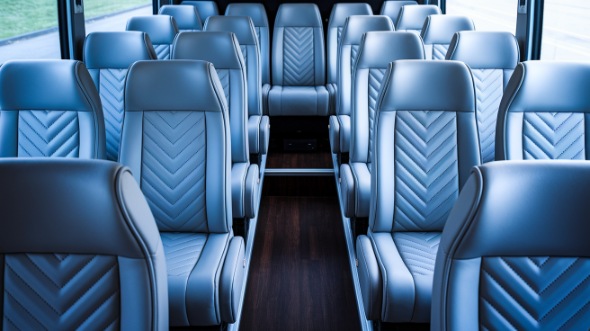 south jordan 35 passenger minibus inside